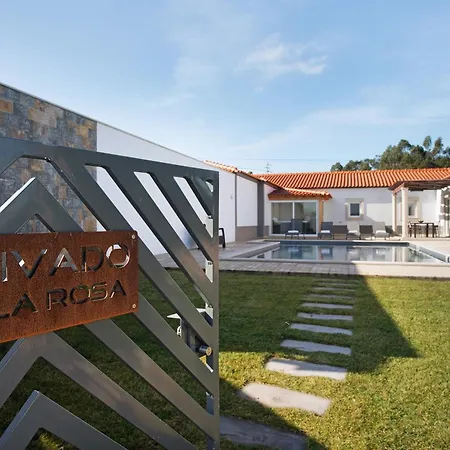 Rosa Com Piscina E Jacuzzi Vila Salir de Matos